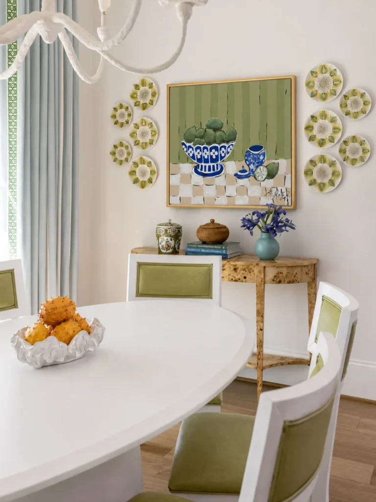 Sunflower Plate Wall Framing Statement Art