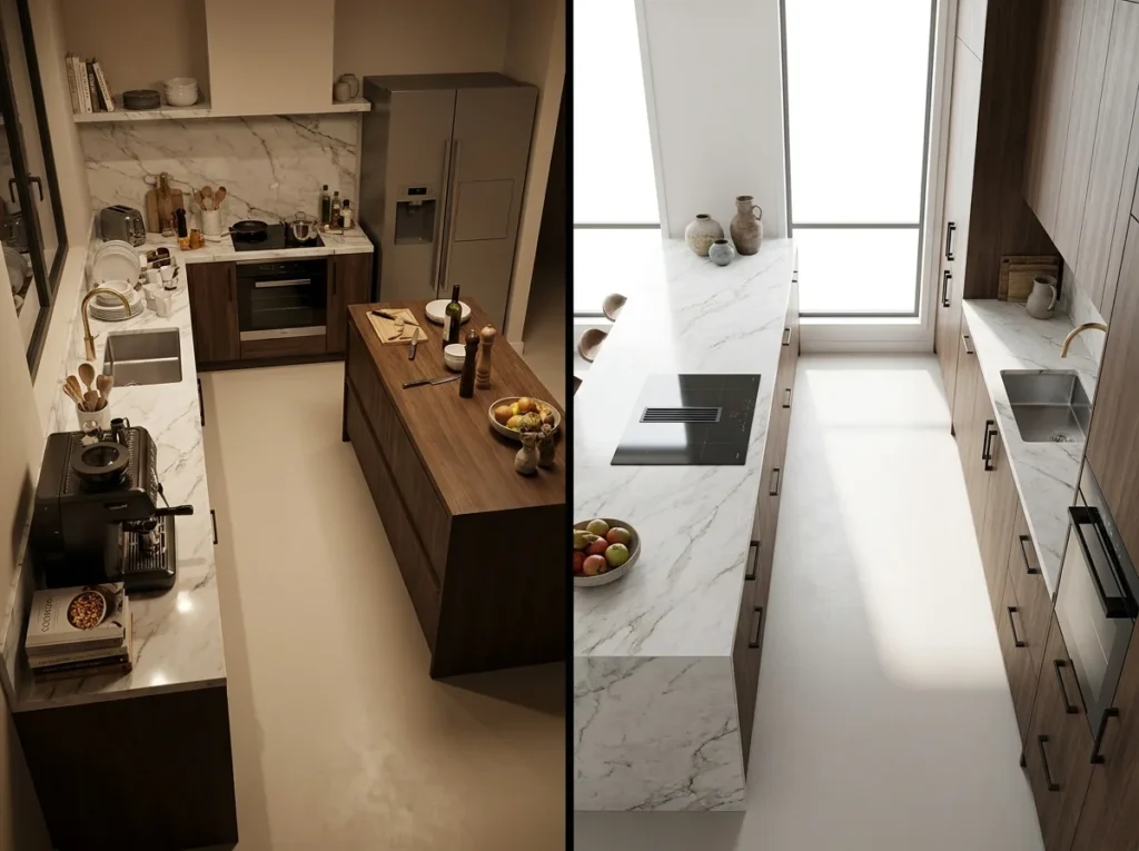 Placing the Dishwasher Too Far From the Sink