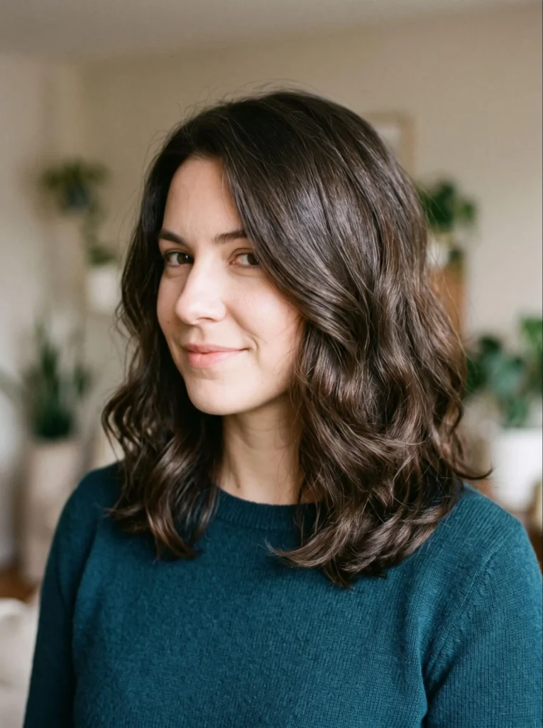 Shoulder Length Hair With Subtle Layers