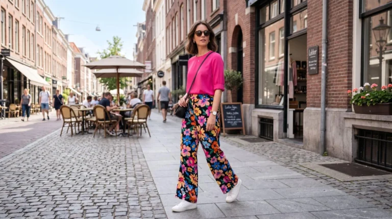 15 Floral Pants Outfit Ideas for Women