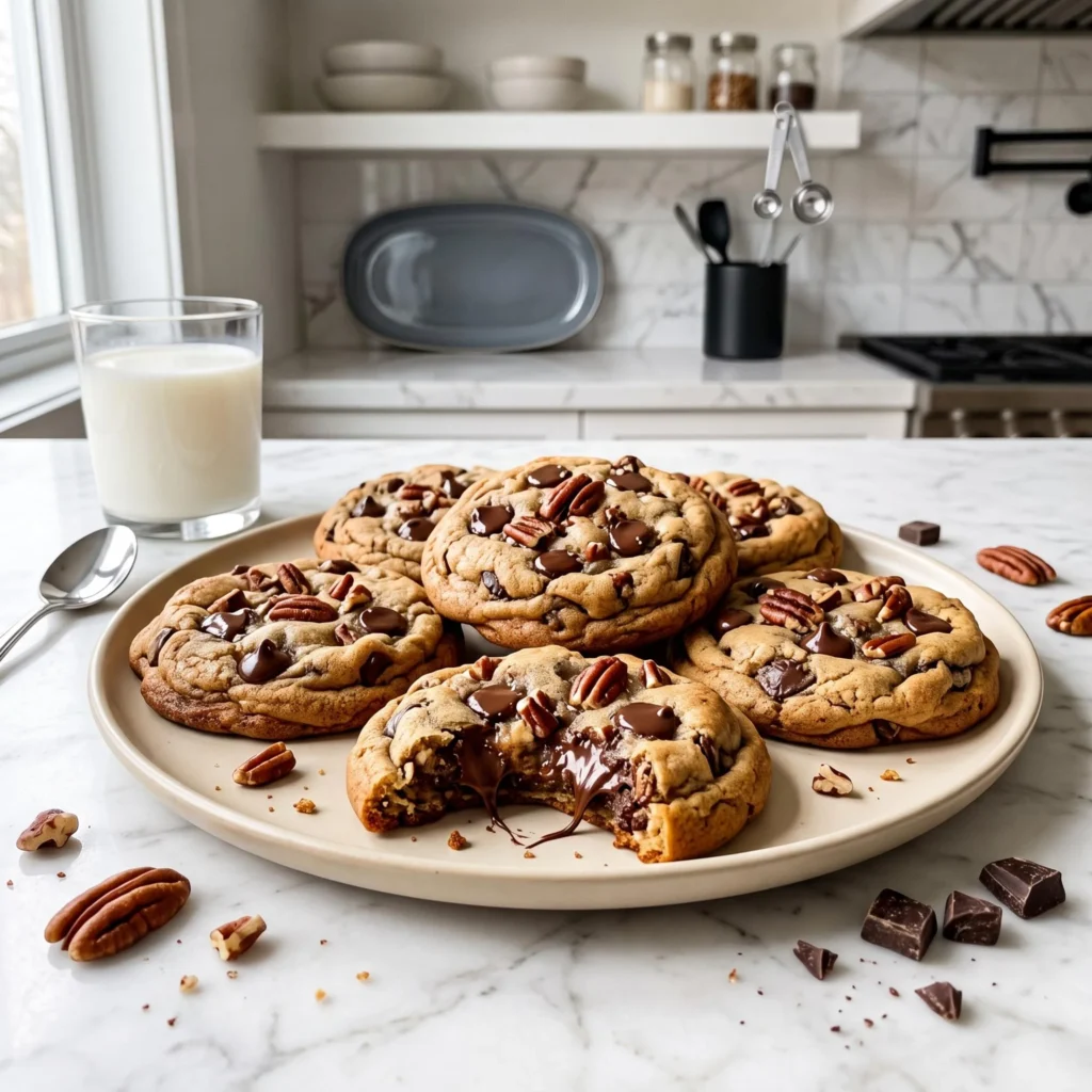 Chocolate Chip Pecan Cookies Recipe