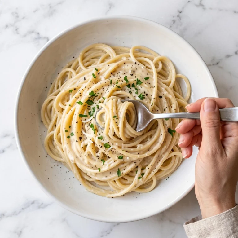 Easy Garlic Parmesan Pasta Recipe