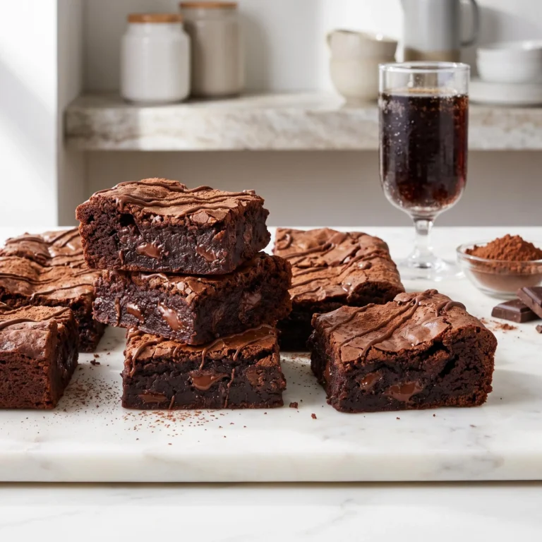 Easy Dr Pepper Brownies Recipe: Fudgy, Rich, and Better Than Boxed