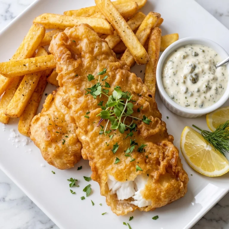 Crispy Beer Battered Fish Recipe: Golden, Flaky, and Better Than Pub-Bought