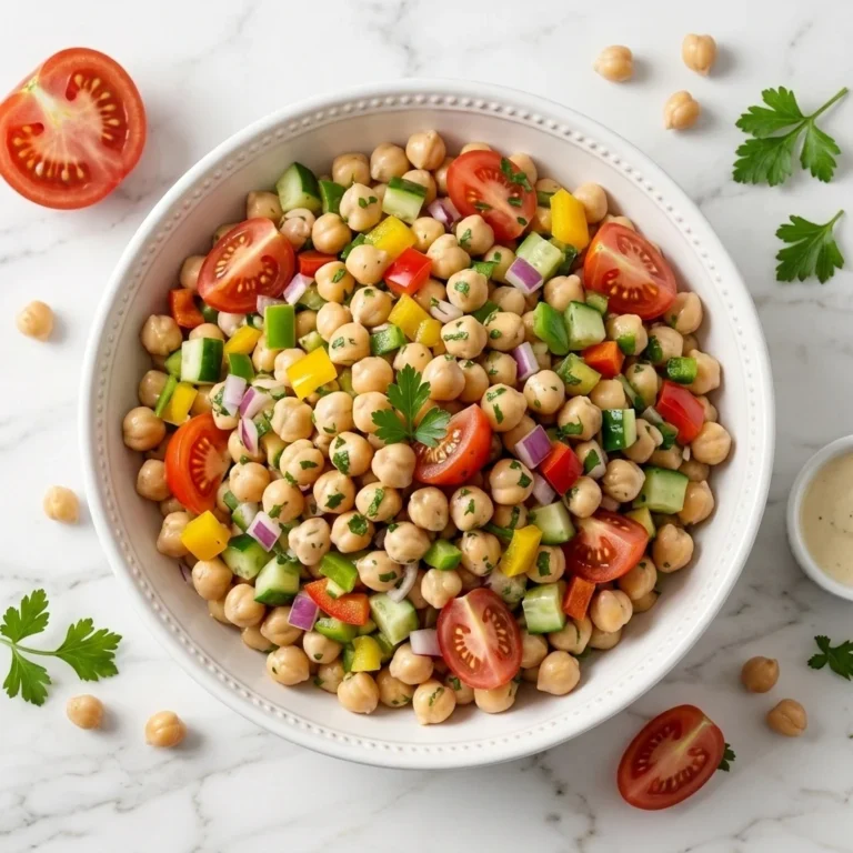 Healthy Chick Peas Salad Recipe: Fresh, Crunchy, and Better Than Store-Bought