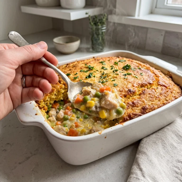 Cornbread Chicken Pot Pie Recipe