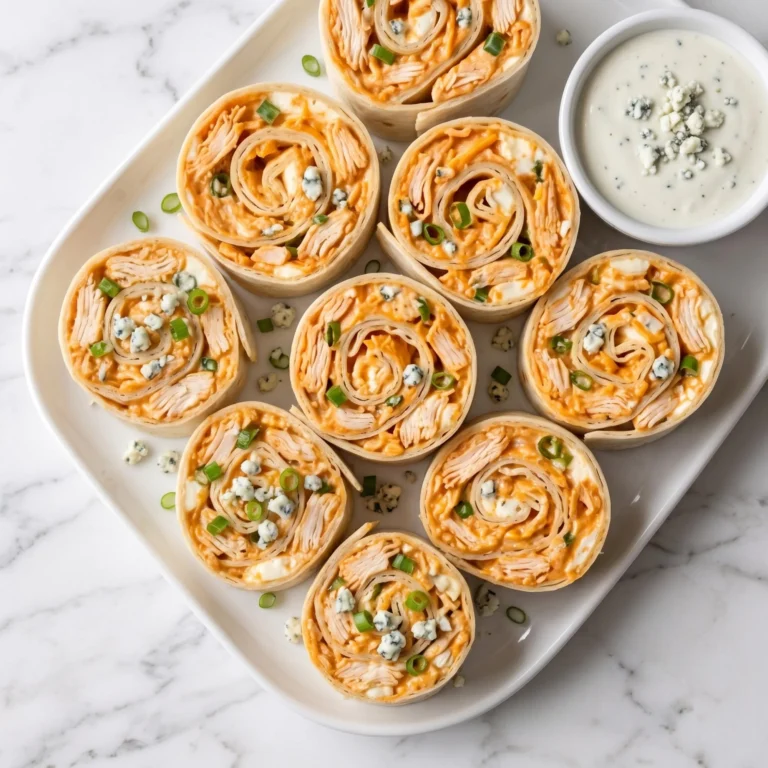 Easy Buffalo Chicken Pinwheels Recipe: Spicy, Creamy, and Better Than Takeout