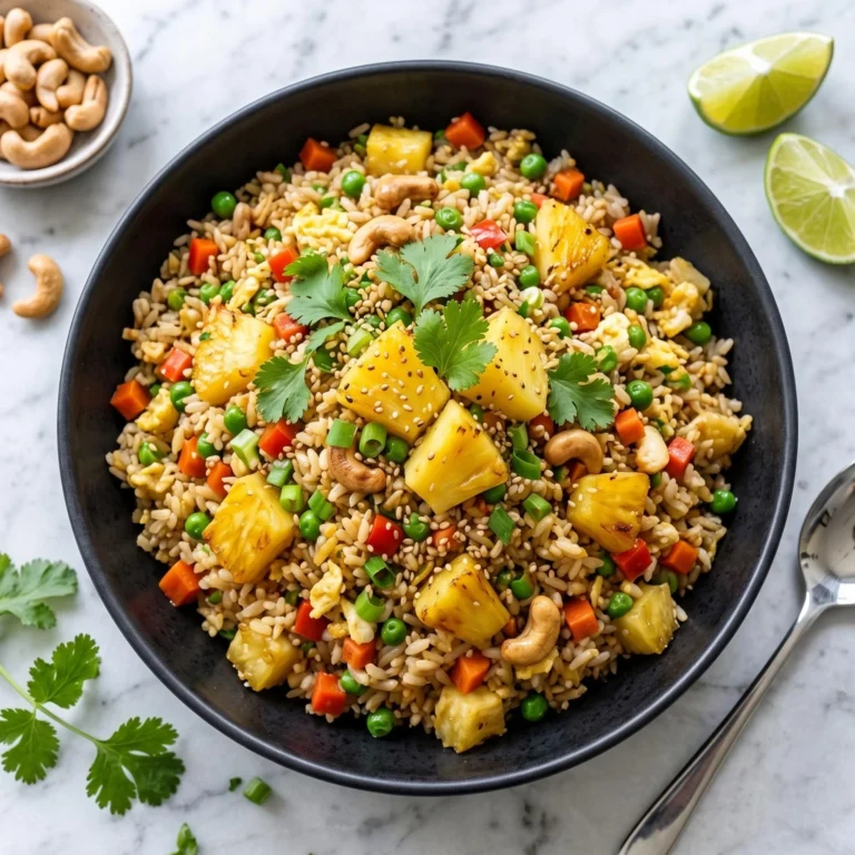 Easy Pineapple Fried Rice Recipe: Sweet, Savory, and Better Than Takeout