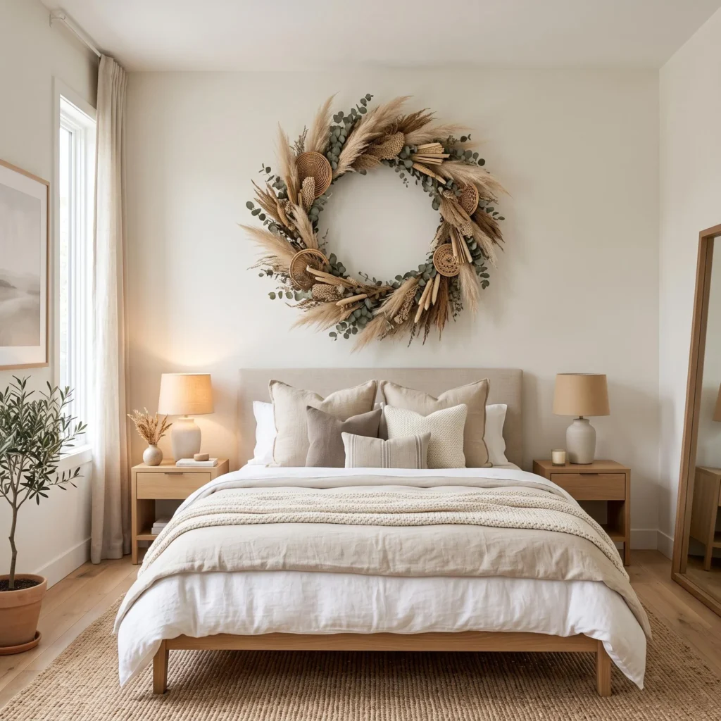 Large Oversized Wreath or Decorative Circle