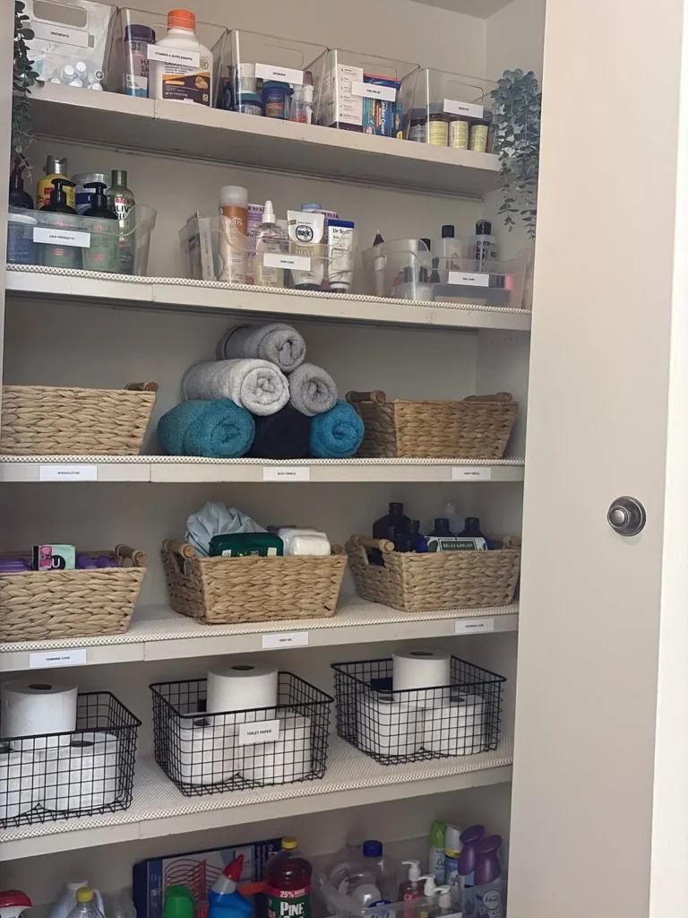 15 Linen Closet Organization Storage Ideas