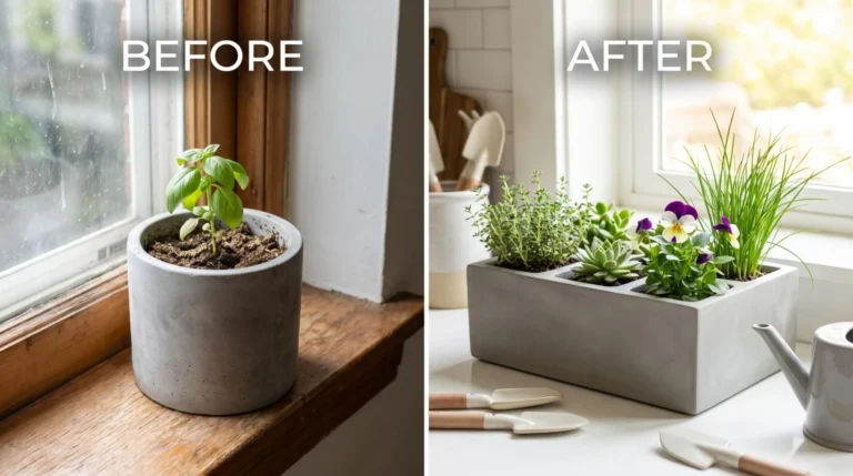 15 DIY Concrete Planter Ideas for Stylish Home & Garden Decor