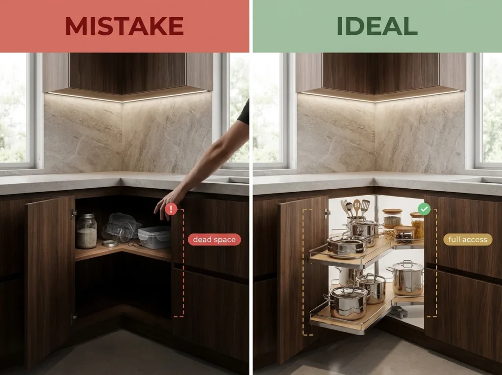Ignoring Corner Cabinet Solutions