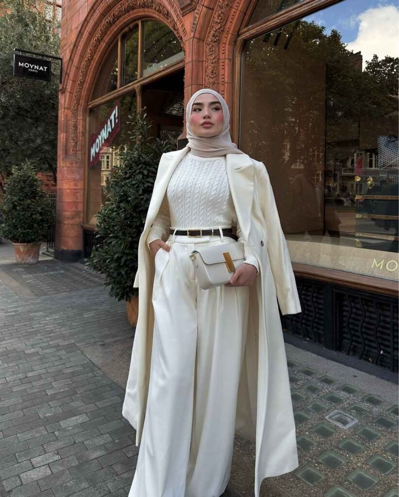 All Ivory Tailored Outfit