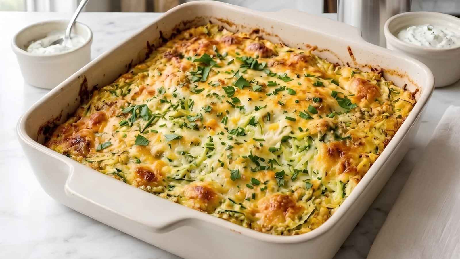 Easy Shredded Zucchini Casserole Recipe Zucchini casserole has one failure mode,