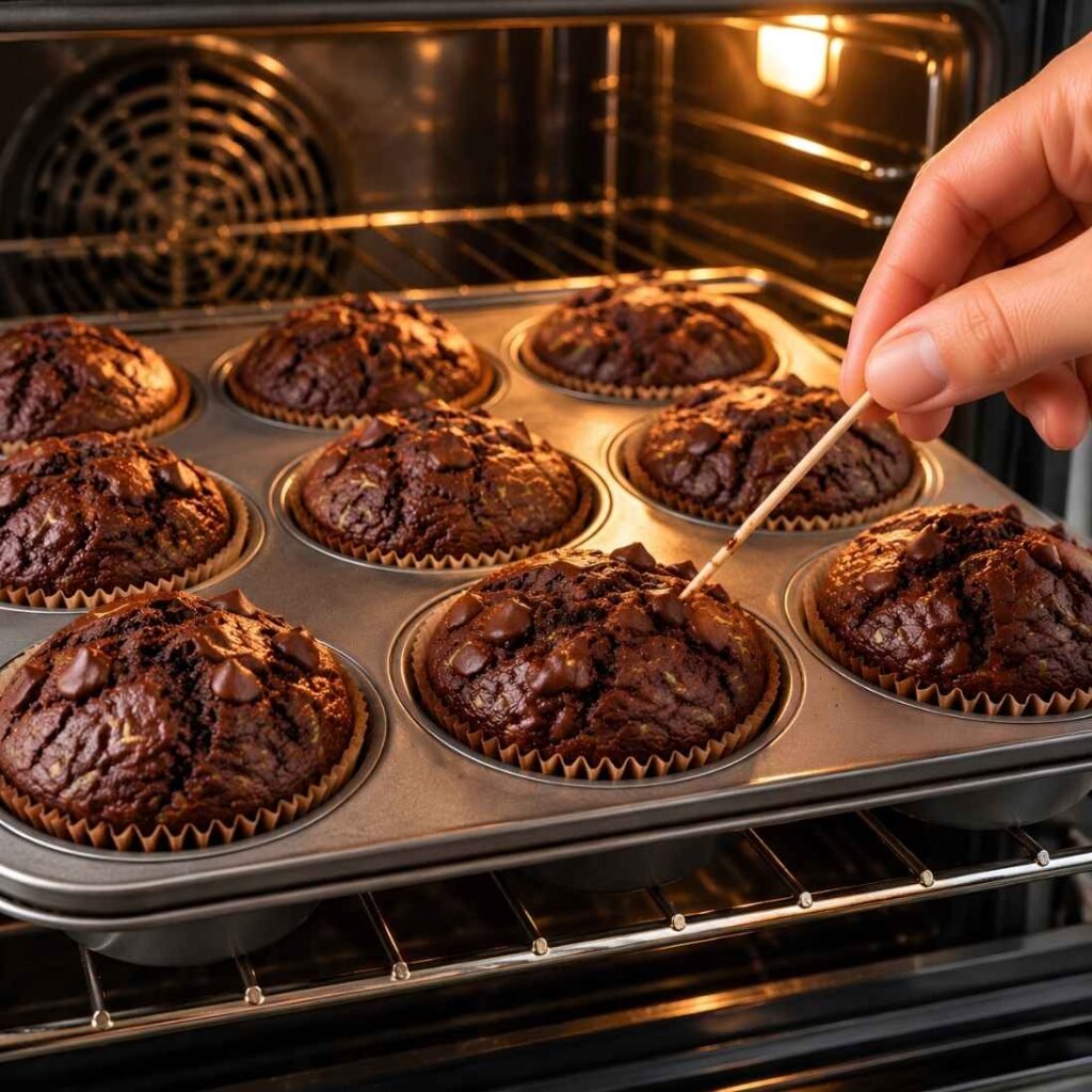  Bake
Bake for 18 to 20 minutes.