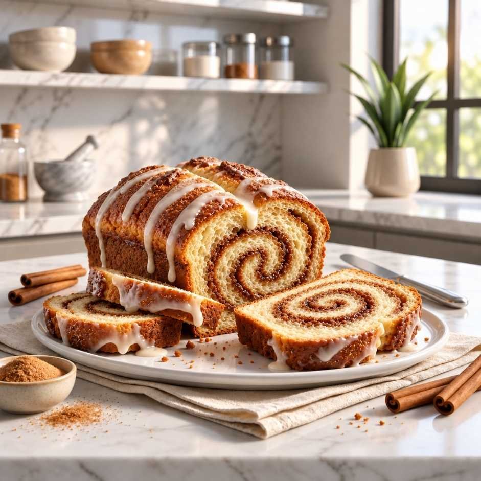 Easy Southern-Style Cinnamon Swirl Bread