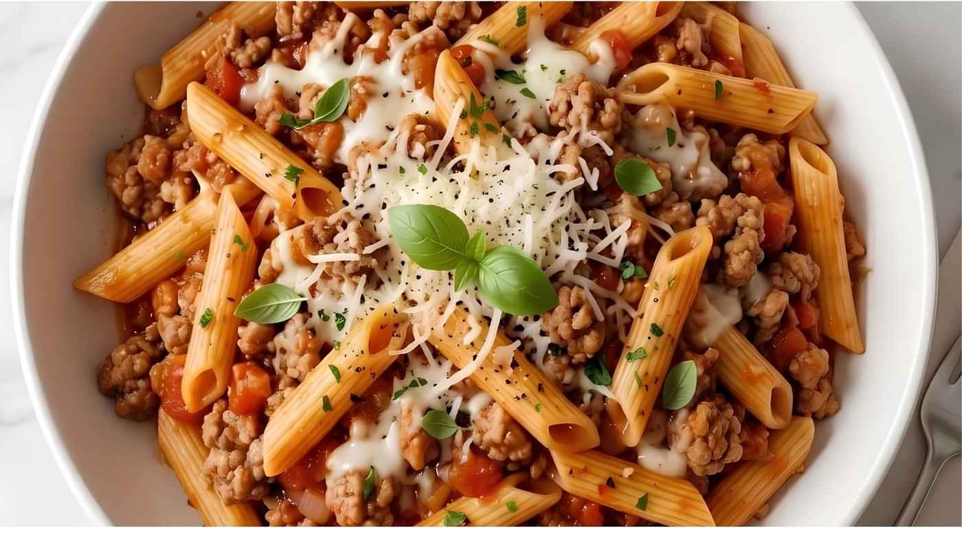 Healthy Ground Turkey Pasta Recipe Ground turkey has a reputation for being dry and bland,