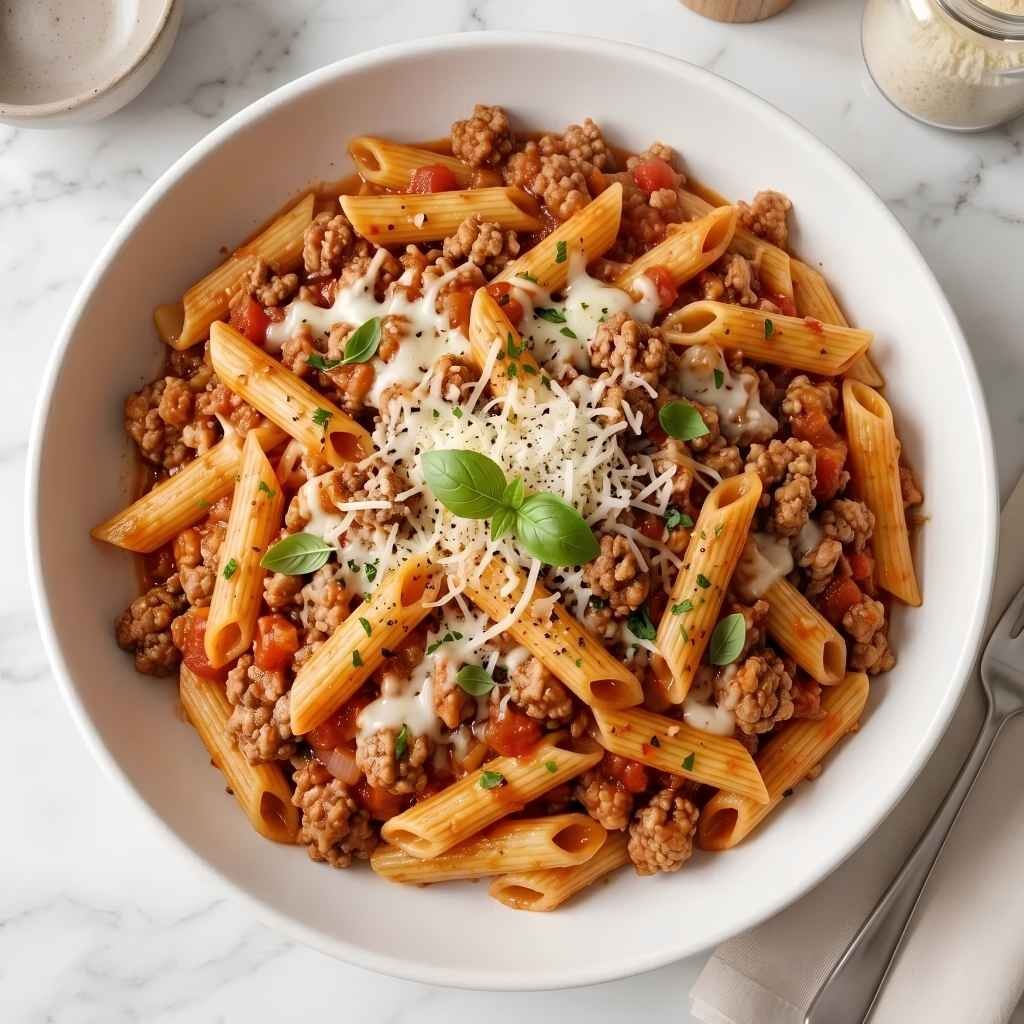 Healthy Ground Turkey Pasta Recipe
Ground turkey has a reputation for being dry and bland,