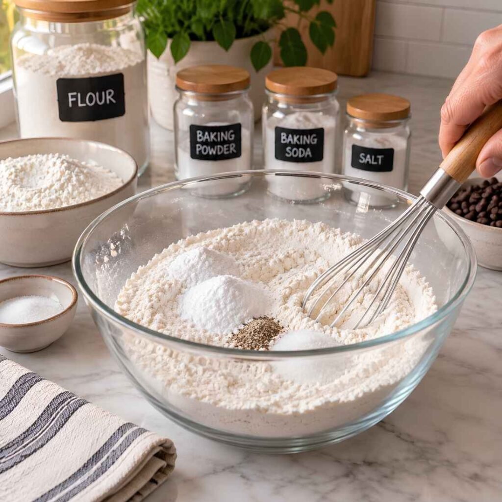 Mix the Dry Ingredients