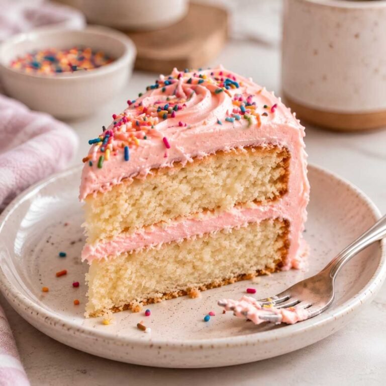 Small-Batch Mini Vanilla Cake: The Ultimate Soft and Fluffy Treat