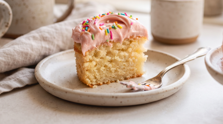 Small-Batch Mini Vanilla Cake: The Ultimate Soft and Fluffy Treat