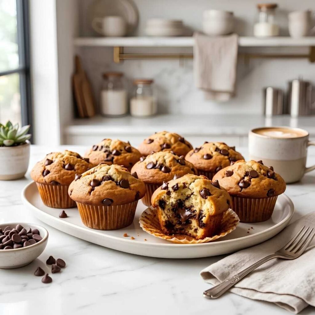 Moist Chocolate Chip Muffins Recipe: Fluffy, Rich, and Better Than Any Bakery Version