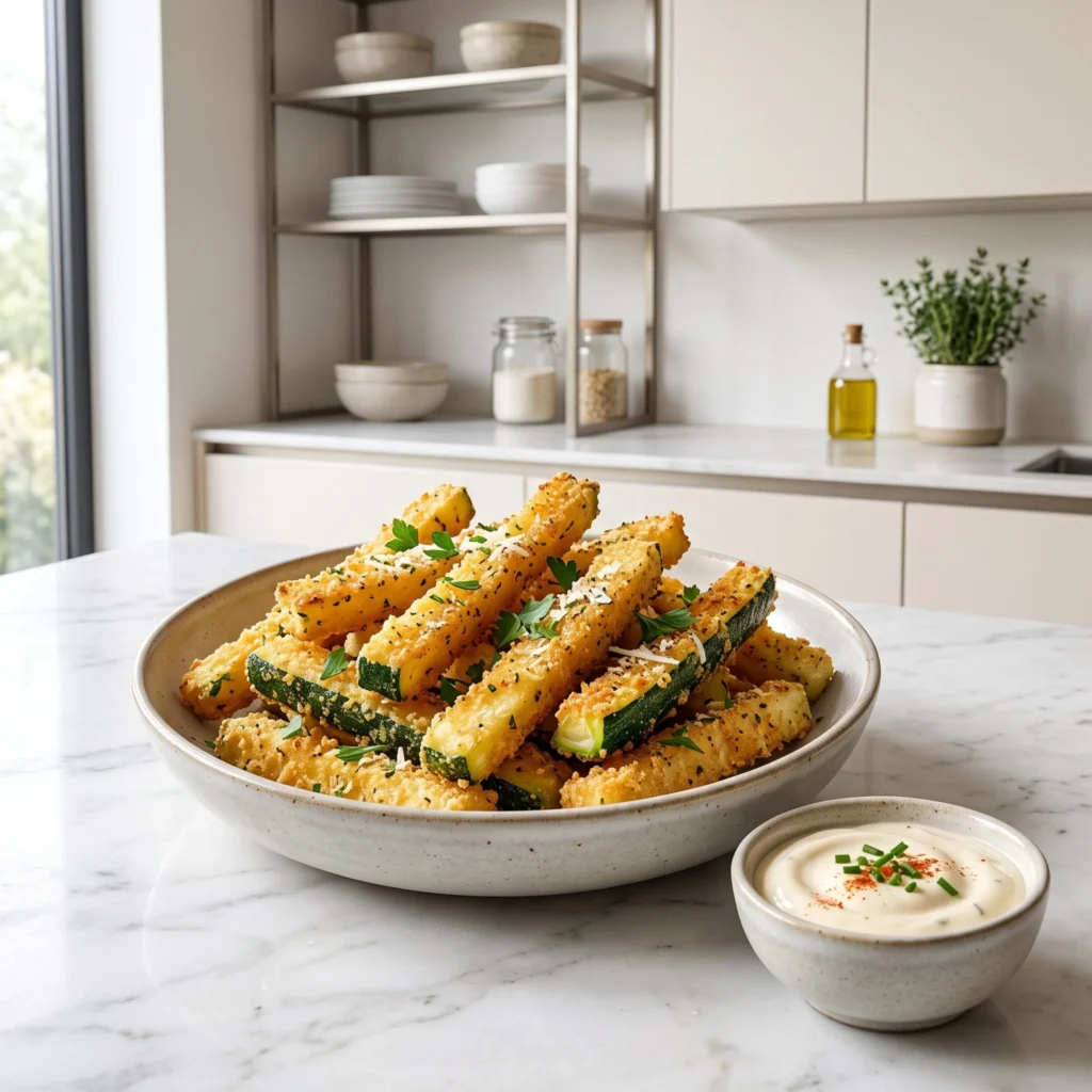 Crispy Zucchini Fries Recipe