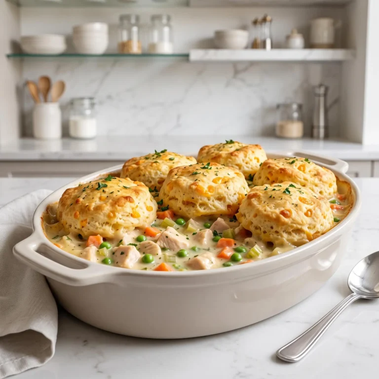 Cheddar Bay Biscuit Chicken Pot Pie Recipe