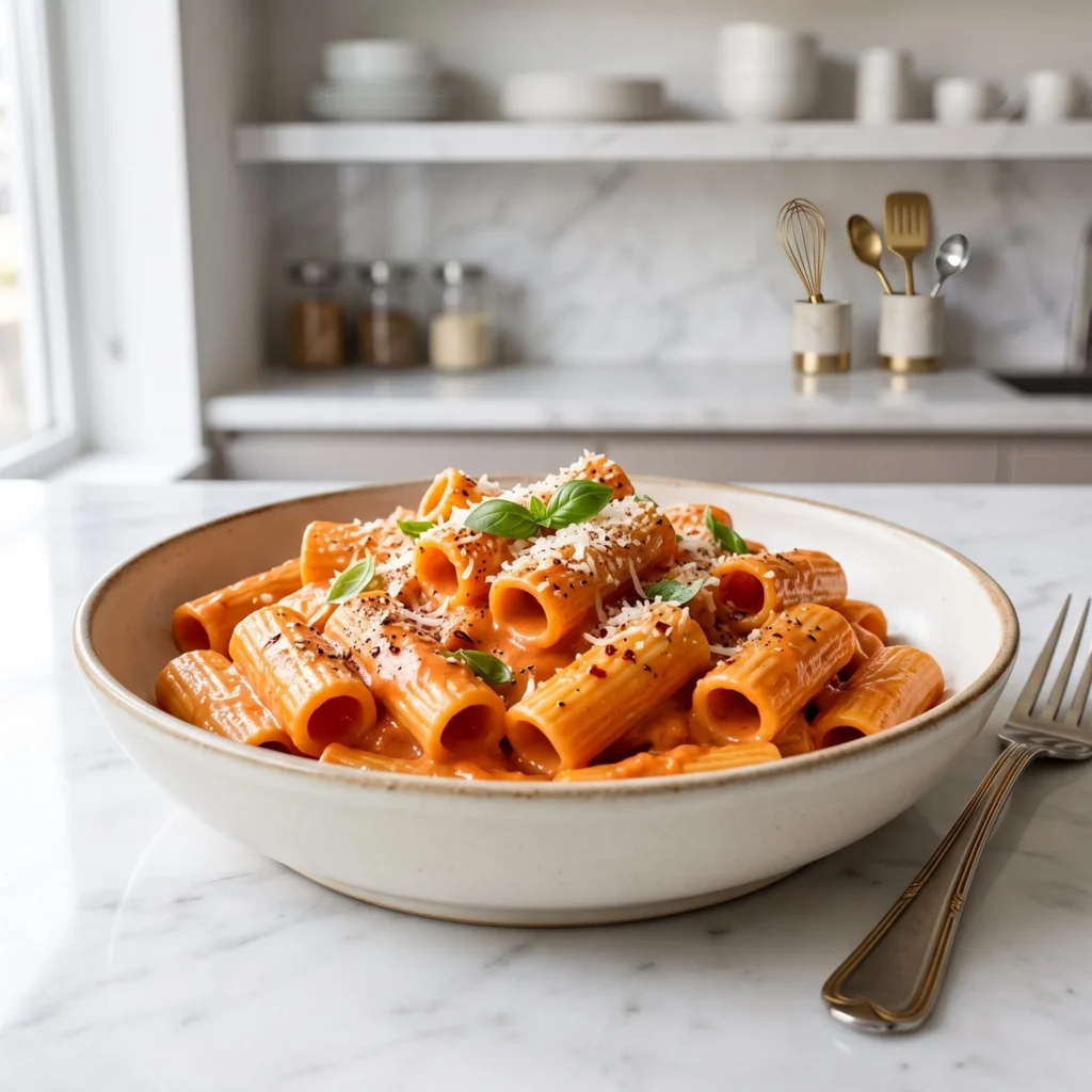 Creamy Alla Vodka Pasta Recipe