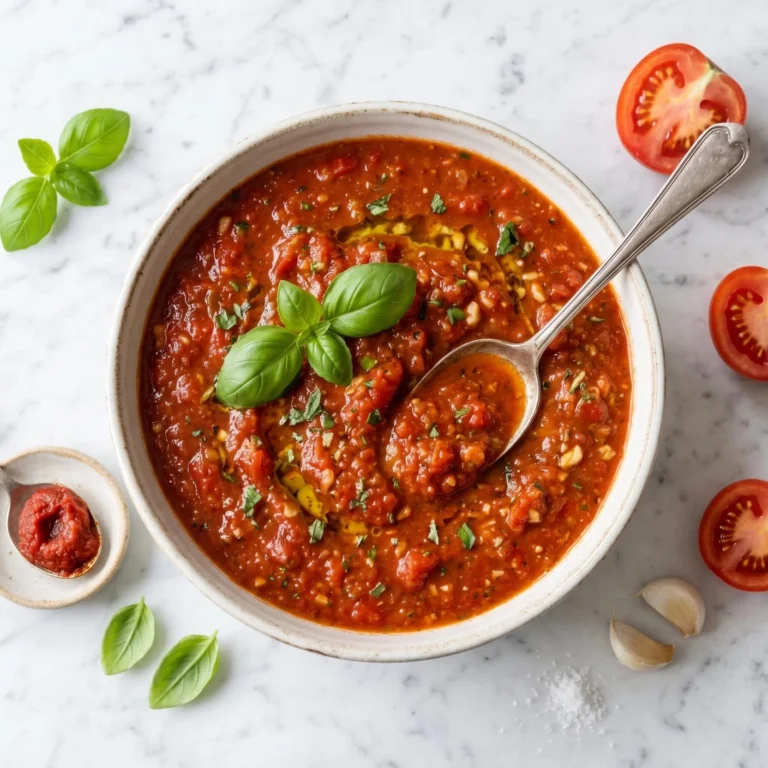 Homemade Marinara Sauce Recipe: Rich, Fresh, and Better Than Any Jarred Version