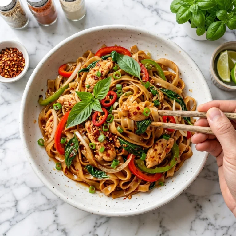 Easy Drunken Noodles Recipe