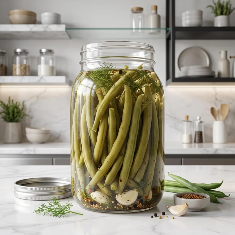 Easy Pickled Dilly Beans Recipe