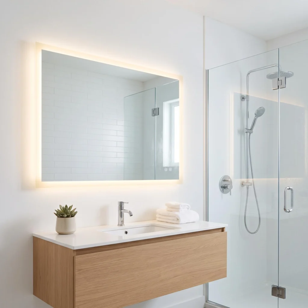 LED Backlit Bathroom Mirror