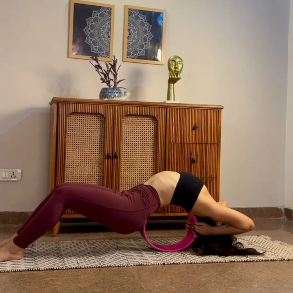 Yoga Wheel Backbend Pose