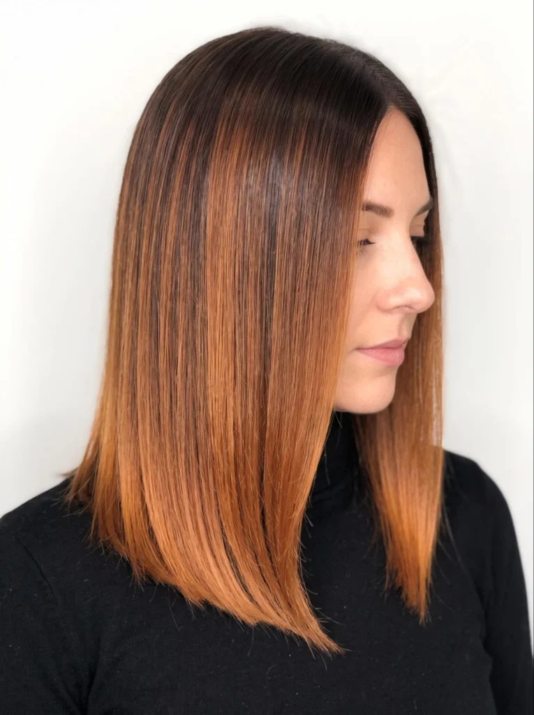 Copper Balayage