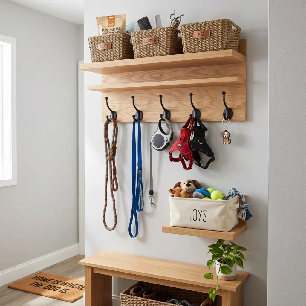 Vertical Wall-Mounted Storage