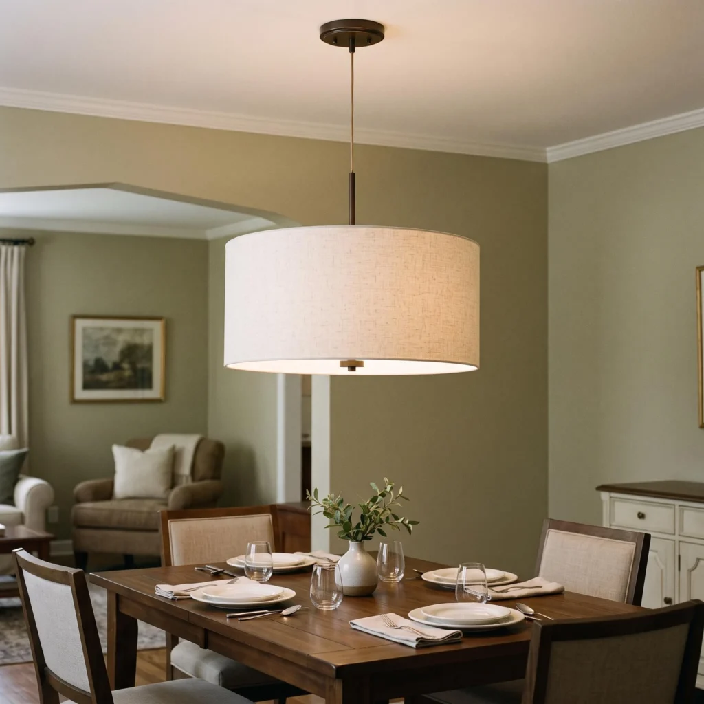 Drum Shade Pendant
