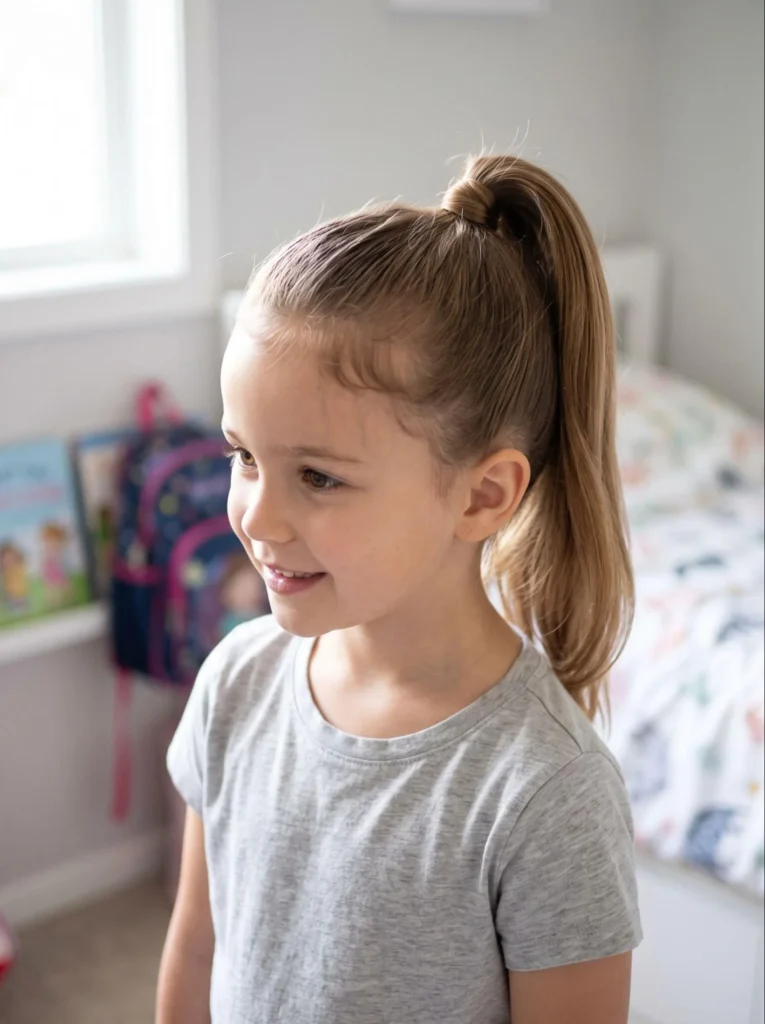 Simple High Ponytail