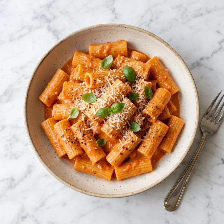 Creamy Alla Vodka Pasta Recipe
