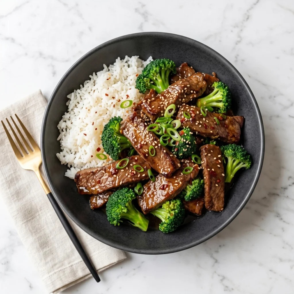 Healthy Beef and Broccoli Recipe