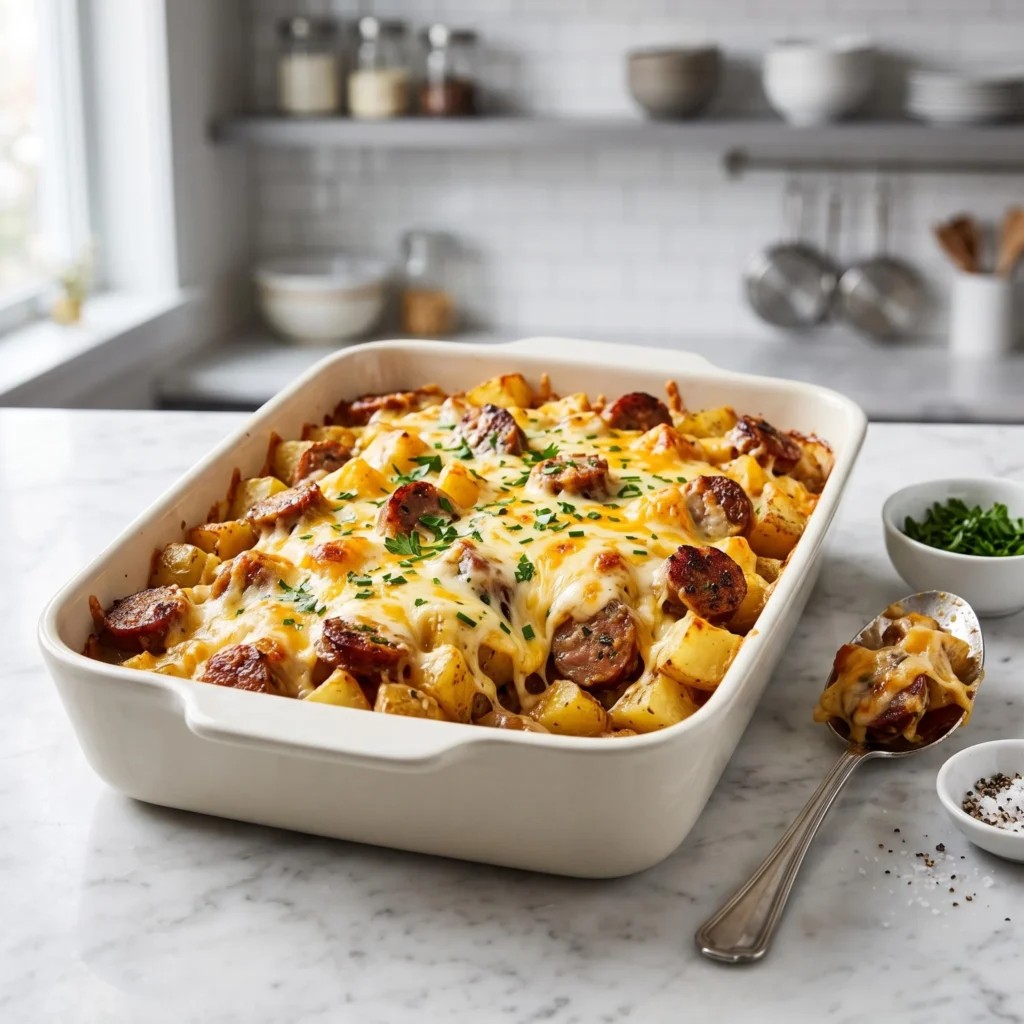 Cheesy Sausage Potato Recipe