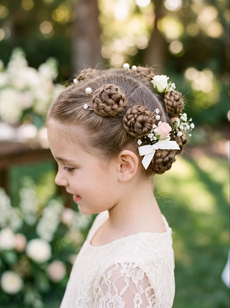 Mini Braided Buns