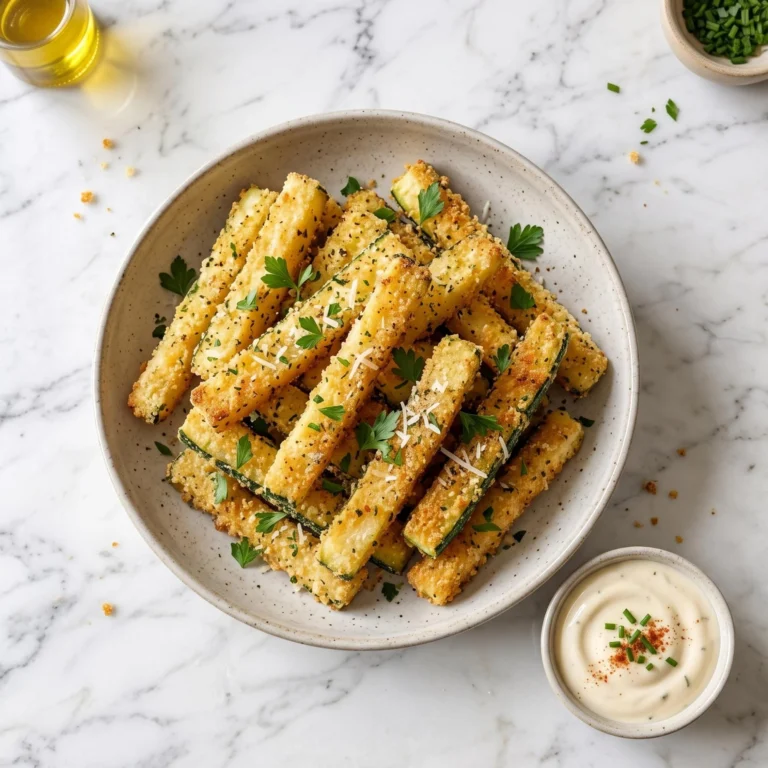 Crispy Zucchini Fries Recipe: Savory, Golden, and Better Than Potato Fries