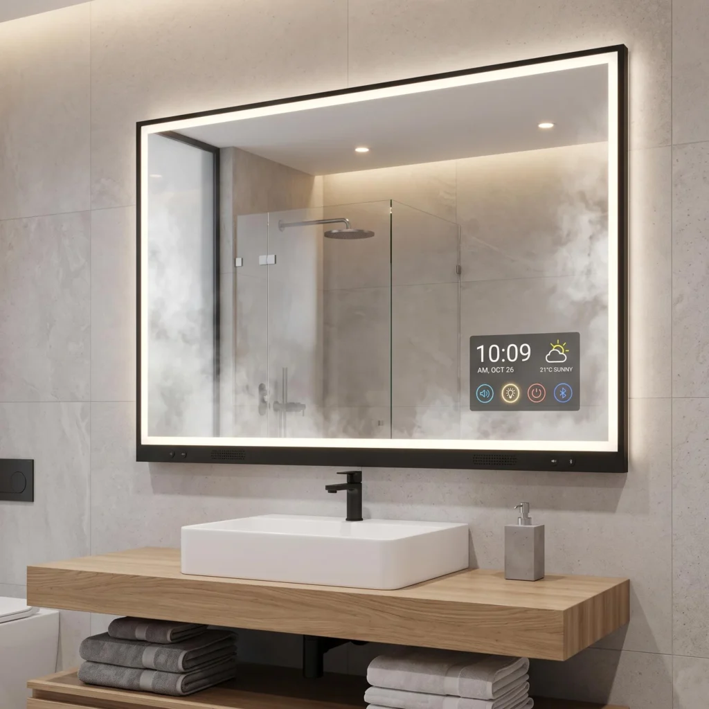 Smart Bathroom Mirror Design