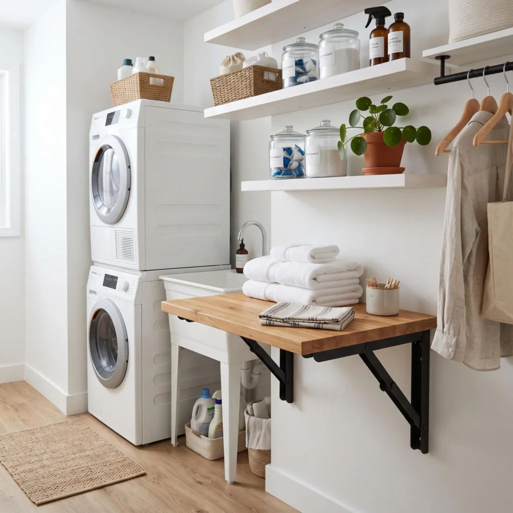Fold-Up Bracket Shelf