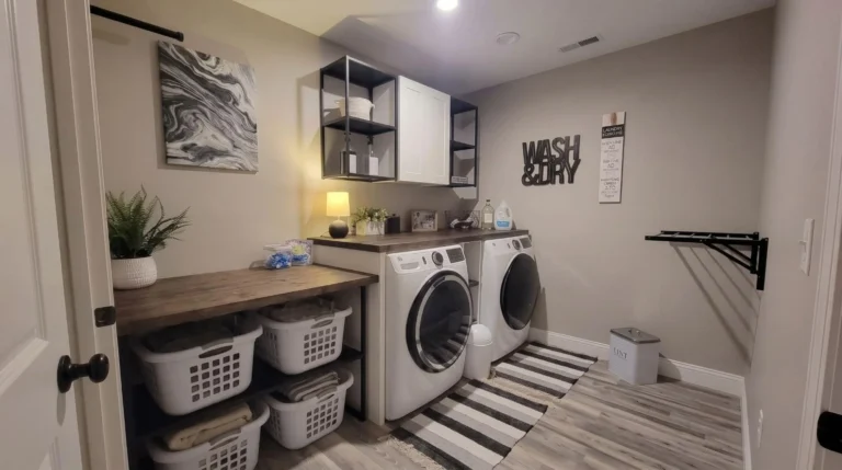 15 Small Laundry Room Folding Station Ideas