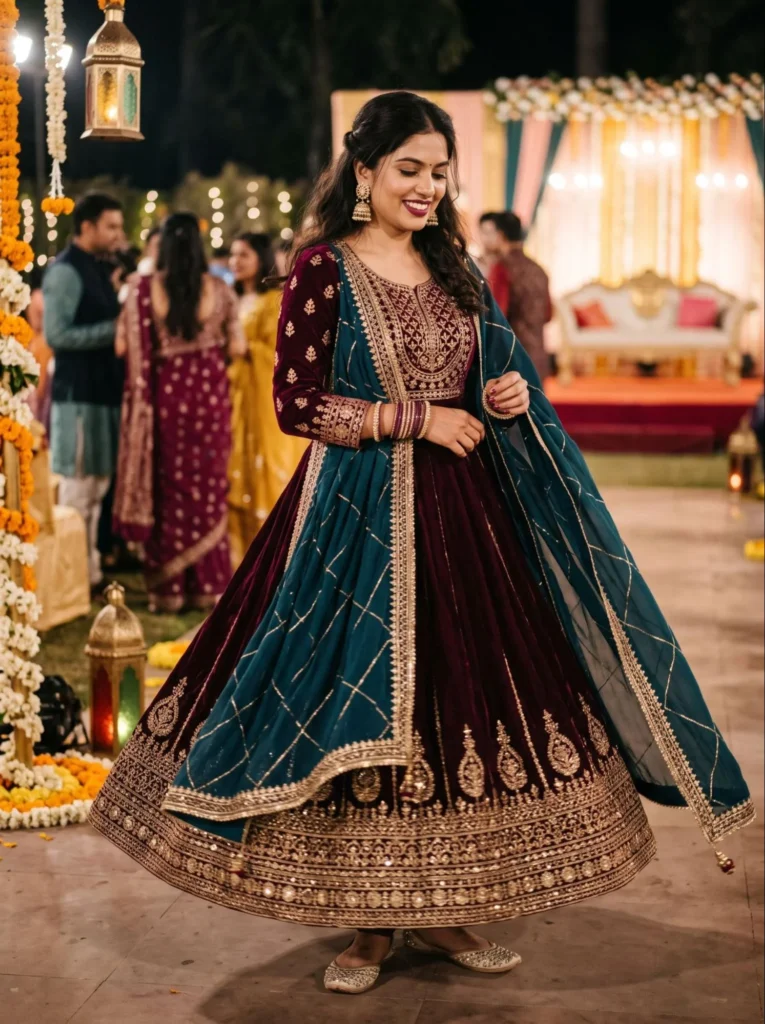  Anarkali Suit with Dupatta
