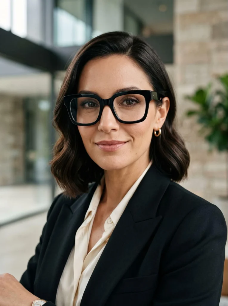 Black Statement Eyeglasses