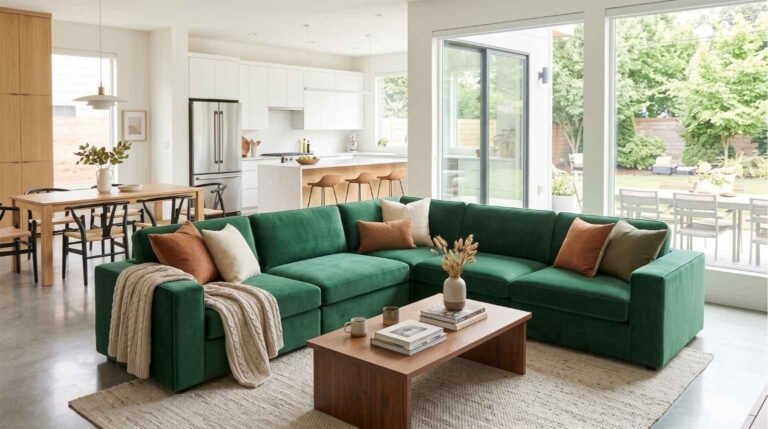 15 Green Couch Living Room Ideas That Actually Work in Real Homes