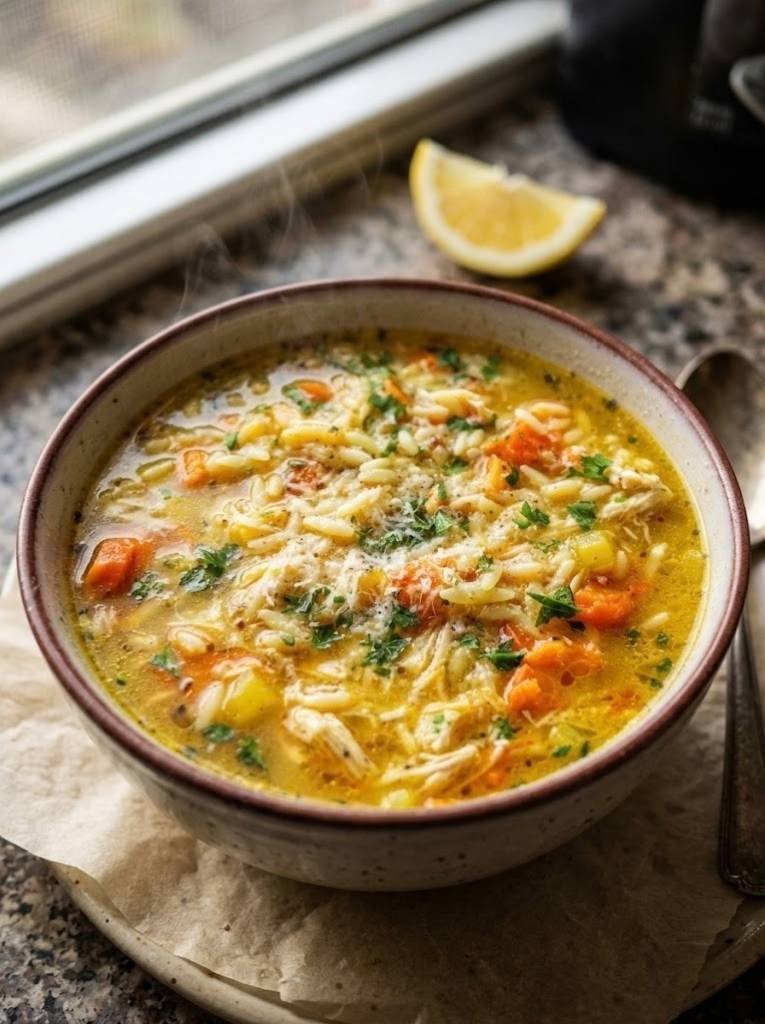 Top each serving with freshly grated Parmesan, a little extra parsley, and a light drizzle of extra-virgin olive oil if desired.
